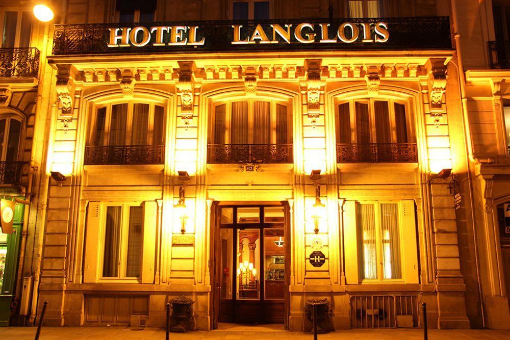 Hôtel Langlois Paris Exterior foto